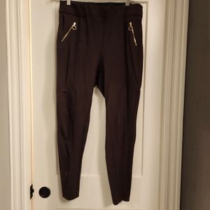 Worthington Size L brown pull-on pants